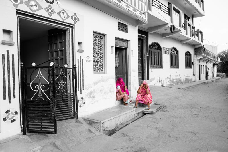 Industry and Violation of Human Right to Water - A view of the village settlement in Bichhadi, Udaipur district, Rajasthan